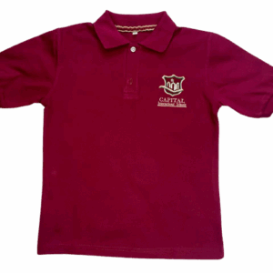 Maroon Polo Shirt Short Slevees