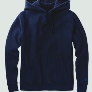 Dark Blue Hoodie With Fleece
