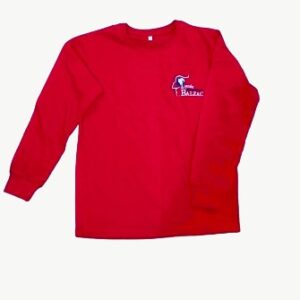 Red PE Shirt Long Sleeves - Autumn