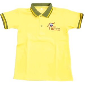 Yellow Polo Shirt Short Sleeves